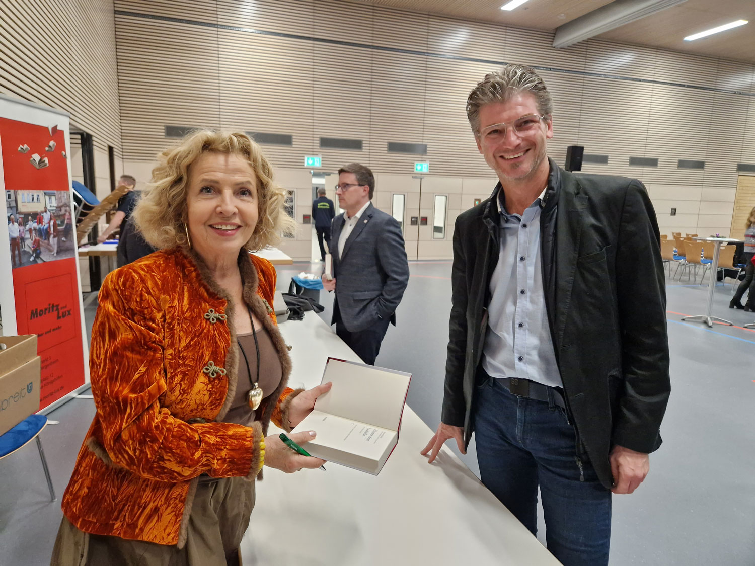 Frank Menikheim auf einer Messe